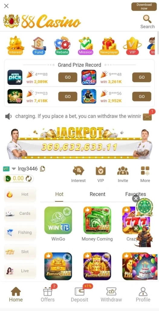 88 casino game download new earning Apk in Pakistan 