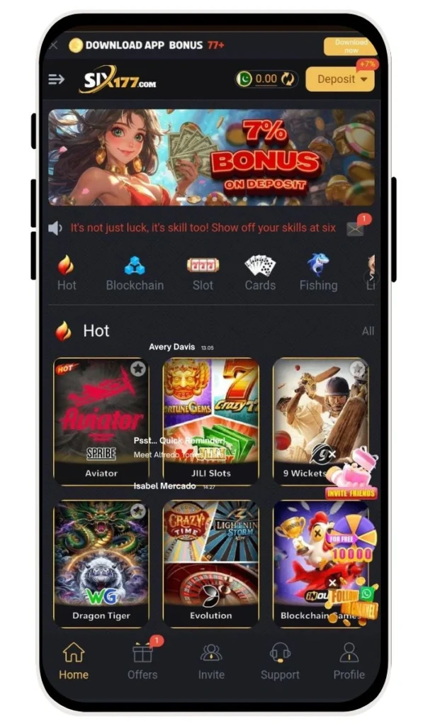 Six177 Game Download APK for Android In Pakistan